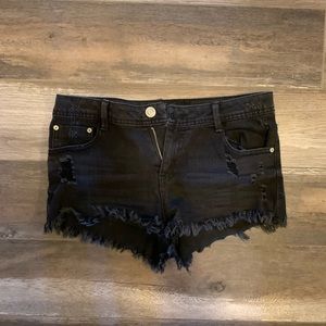 Black shorts worn a few times in good condition